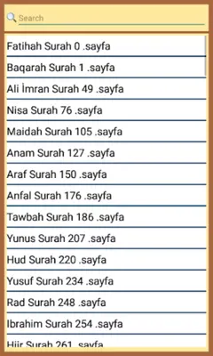 Quran and Meaning android App screenshot 4